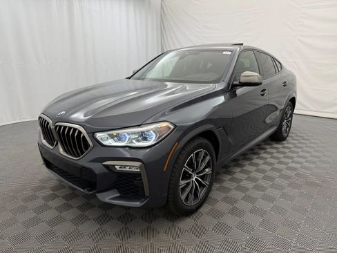Used 2021 BMW X6 M50i w/ Executive Package AWD/4WD image 2