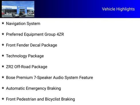 New 2026 Chevrolet Colorado ZR2 w/ Technology Package image 3