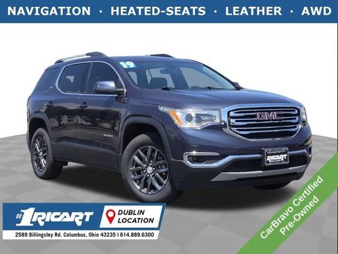 Certified 2019 GMC Acadia SLT AWD/4WD image 1