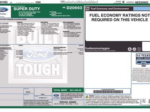 Used 2022 Ford F350 XL w/ XL Value Package RWD image 7