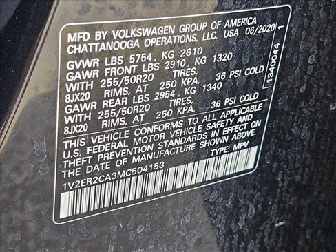 Used 2021 Volkswagen Atlas SEL FWD image 15