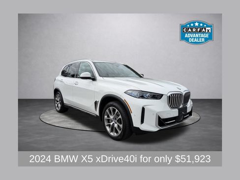 Used 2024 BMW X5 xDrive40i w/ Premium Package AWD/4WD image 1