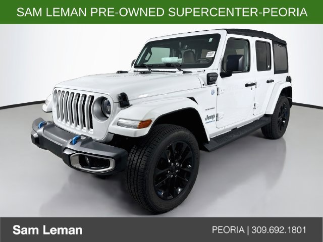 Used 2023 Jeep Wrangler Unlimited Sahara w/ Cold Weather Group AWD/4WD image 3