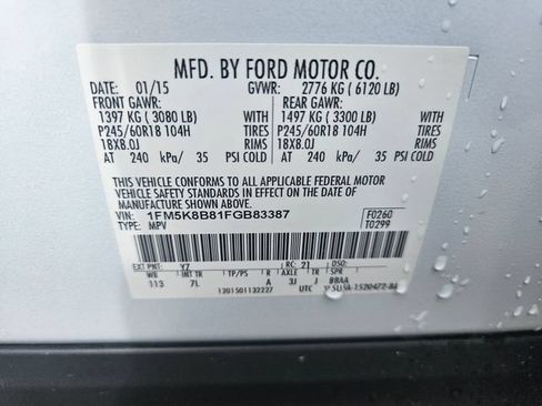 Used 2015 Ford Explorer 4WD image 30