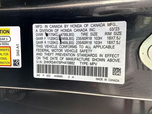 Used 2023 Honda CR-V EX-L image 34