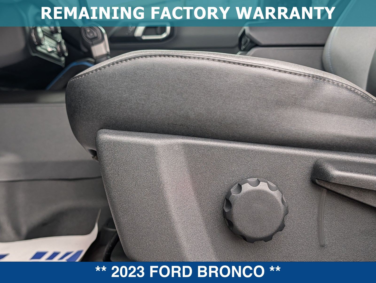 Certified 2023 Ford Bronco Black Diamond AWD/4WD image 45