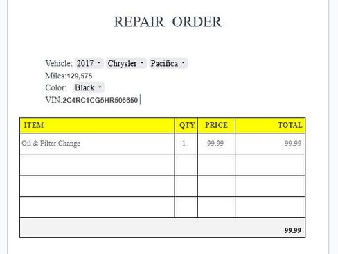 Used 2017 Chrysler Pacifica LX FWD image 29