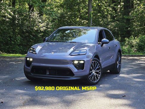 Used 2024 Porsche Macan 4 Electric AWD/4WD image 1
