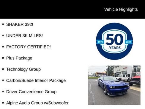 Used 2022 Dodge Challenger R/T Scat Pack w/ Shaker Package RWD image 5