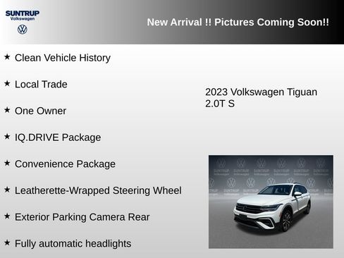 Used 2023 Volkswagen Tiguan S w/ IQ.Drive Package FWD image 6