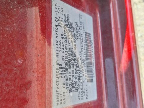 Certified 2025 Nissan Versa SV w/ Trunk Package image 30