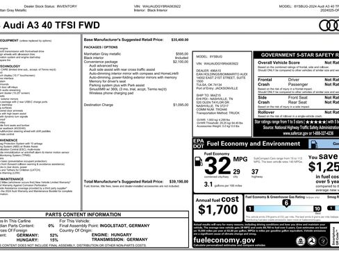 Used 2024 Audi A3 2.0T Premium image 5