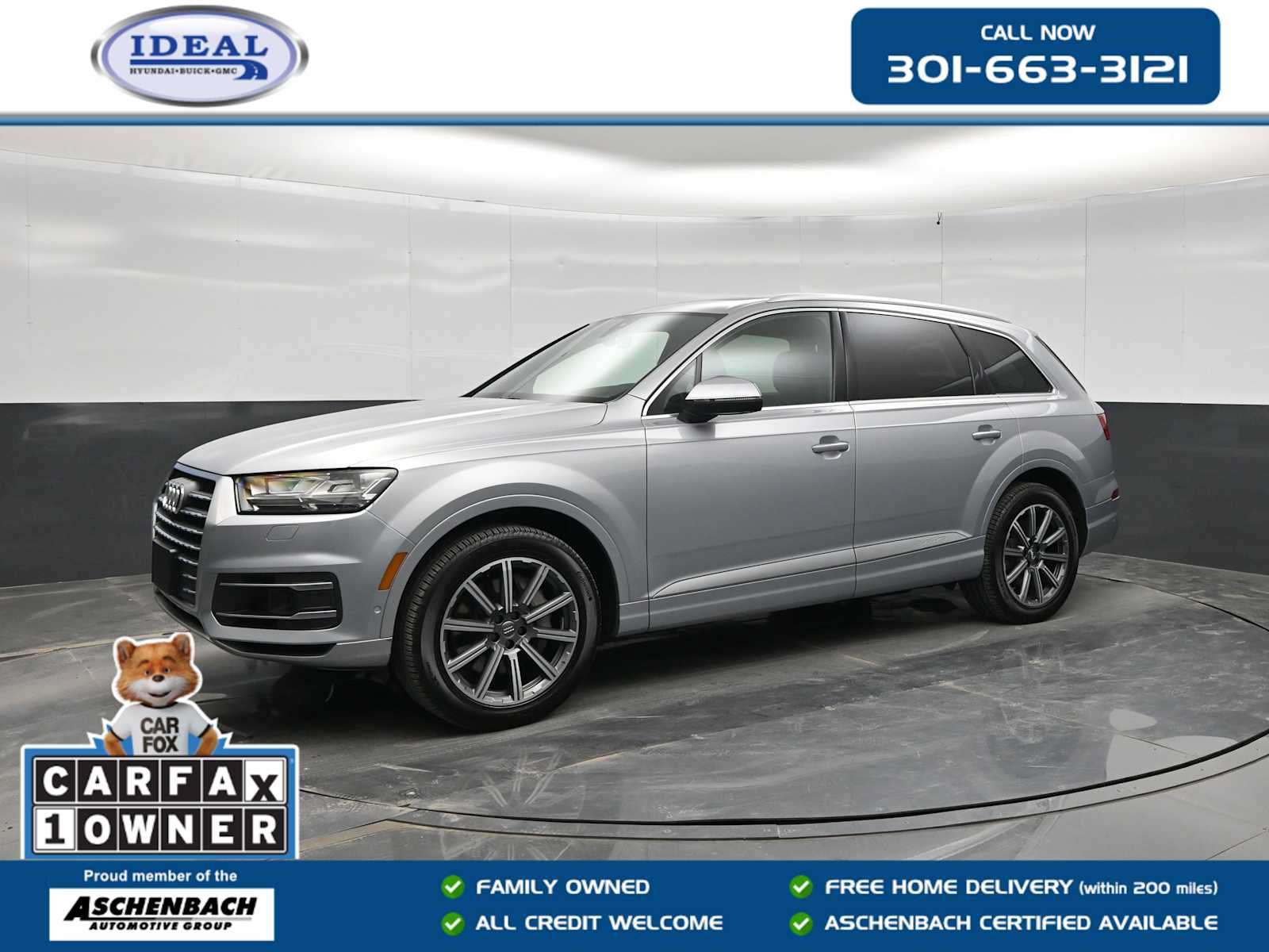 Used 2019 Audi Q7 3.0T Premium Plus w/ Premium Plus Package AWD/4WD image 1