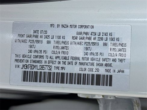 Used 2020 MAZDA CX-5 Grand Touring w/ GT Premium Package image 52