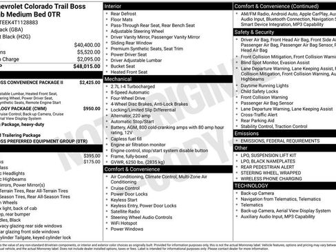 New 2026 Chevrolet Colorado Trail Boss image 23