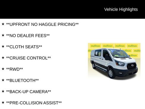 Certified 2024 Ford Transit 250 Low Roof w/ Exterior Upgrade Package image 12