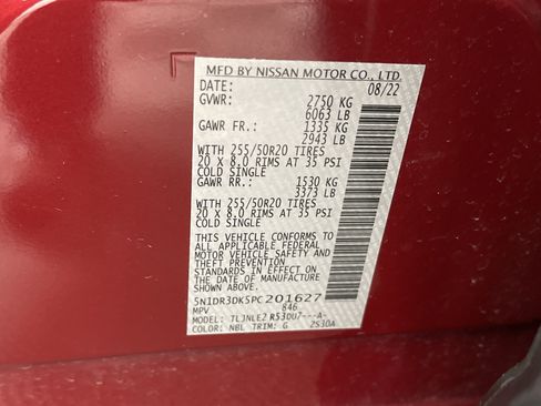 Used 2023 Nissan Pathfinder Platinum image 30