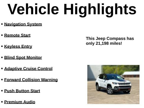 Used 2022 Jeep Compass Trailhawk AWD/4WD image 38