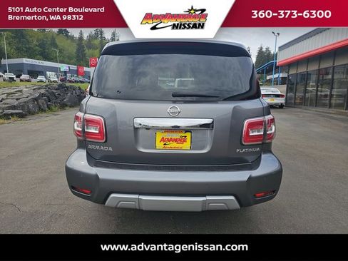 Used 2017 Nissan Armada Platinum w/ Captain Seat Package AWD/4WD image 4