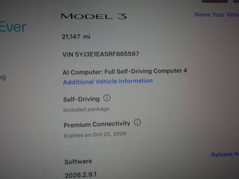 Used 2024 Tesla Model 3 Standard Range RWD image 7