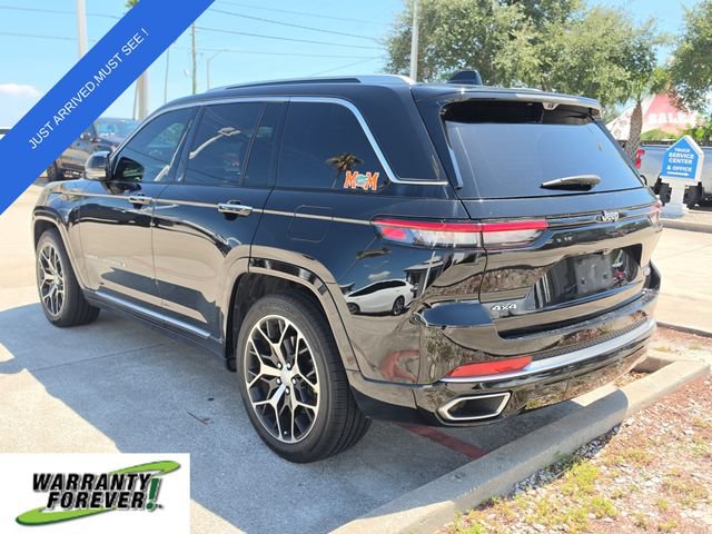 Used 2022 Jeep Grand Cherokee Summit AWD/4WD image 4
