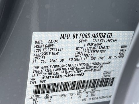 New 2025 Ford Mustang Mach-E GT w/ Interior Protection Package image 28