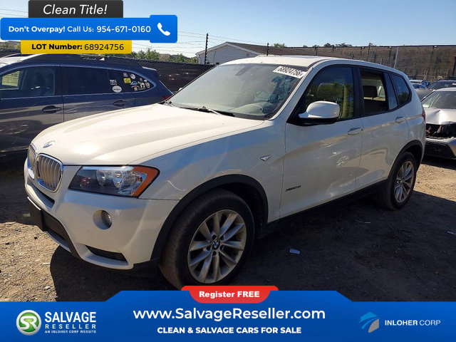Used 2014 BMW X3 xDrive28i AWD/4WD image 1