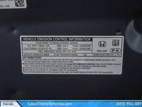 Certified 2024 Honda Accord EX image 29
