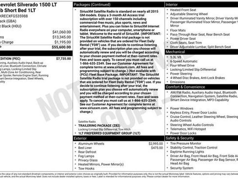 Used 2015 Chevrolet Silverado 1500 LT w/ Rally 2 Edition image 11