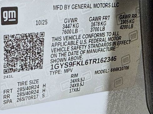 Used 2026 Cadillac Escalade Sport w/ Touring Package AWD/4WD image 36