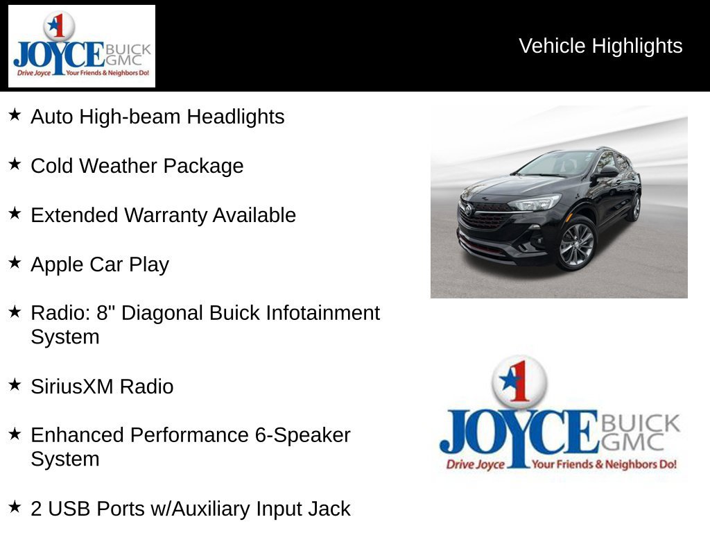 Certified 2022 Buick Encore GX Select w/ Sport Touring Package AWD/4WD image 25