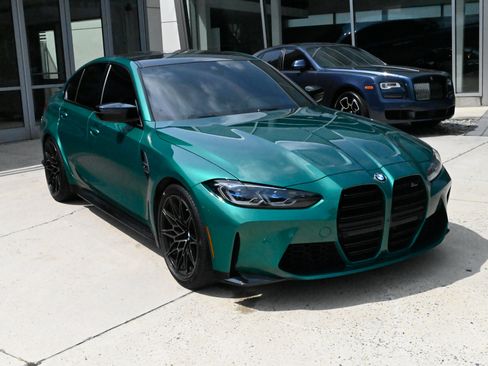 Used 2021 BMW M3 Competition w/ Executive Package RWD image 3