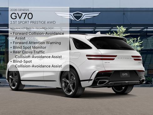 New 2026 Genesis GV70 2.5T Sport Prestige AWD/4WD image 7