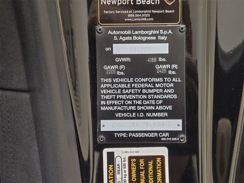 Used 2011 Lamborghini Gallardo LP 570-4 Performante image 37