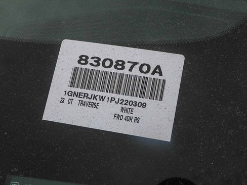 Used 2023 Chevrolet Traverse RS w/ LPO, Cargo Package image 30