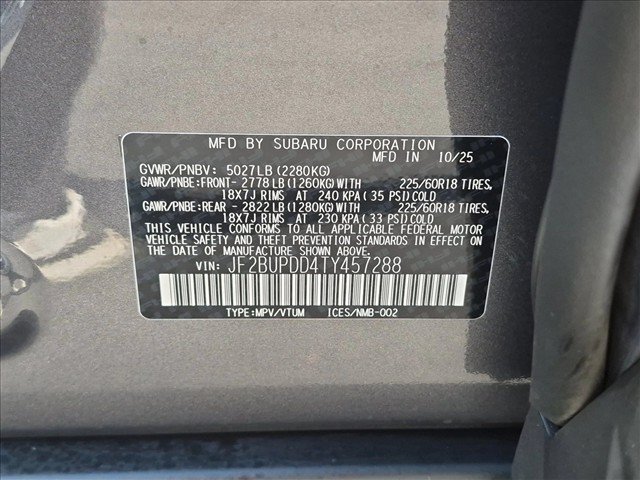 Certified 2026 Subaru Outback Limited AWD/4WD image 24