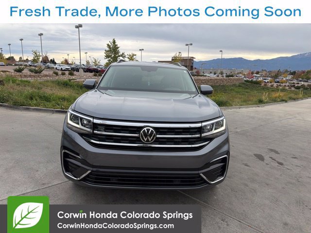 Used 2021 Volkswagen Atlas SE w/ Towing Package AWD/4WD image 2