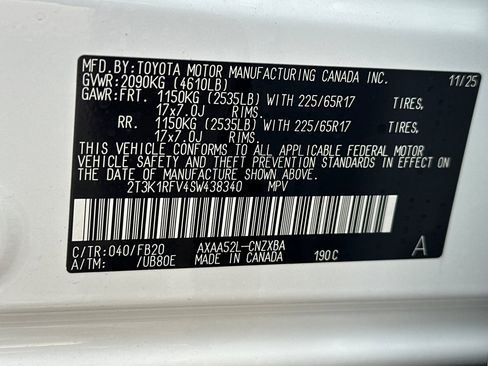 New 2025 Toyota RAV4 LE image 34