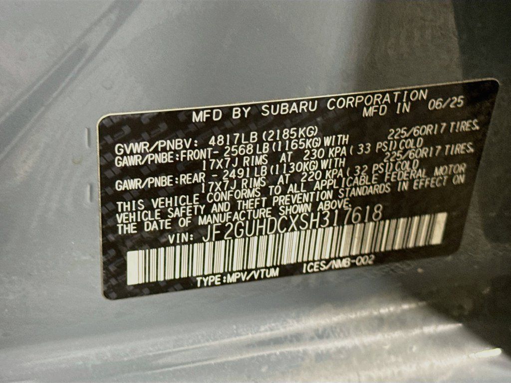 Certified 2025 Subaru Crosstrek 2.5i Premium AWD/4WD image 35