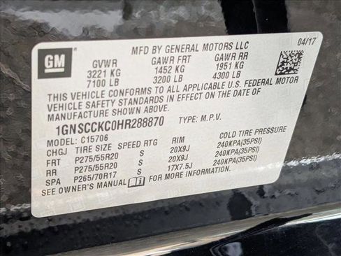 Used 2017 Chevrolet Tahoe Premier RWD image 28
