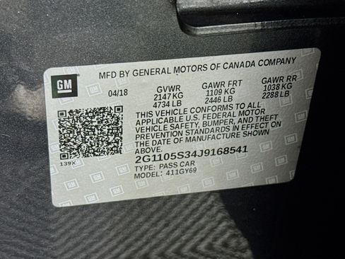 Used 2018 Chevrolet Impala LT FWD image 39