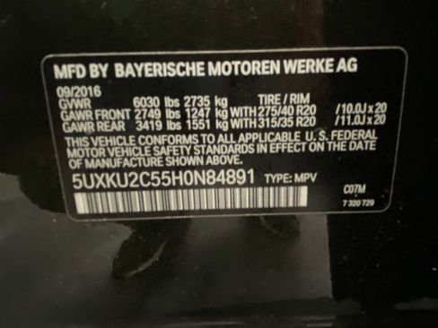 Used 2017 BMW X6 xDrive35i image 56