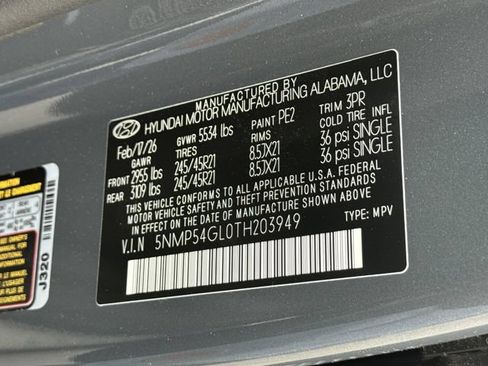 New 2026 Hyundai Santa Fe Calligraphy FWD image 33