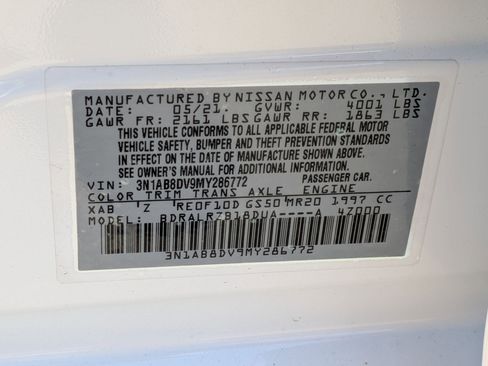 Used 2021 Nissan Sentra SR image 30