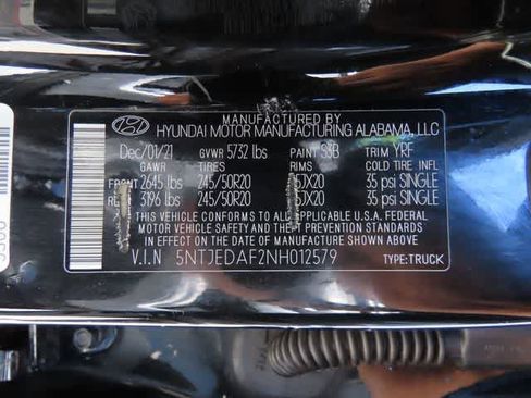 Used 2022 Hyundai Santa Cruz Limited AWD/4WD image 30