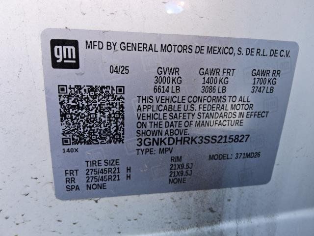 Used 2025 Chevrolet Blazer EV RS RWD image 23
