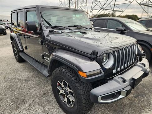 Used 2020 Jeep Wrangler Unlimited Sahara image 1
