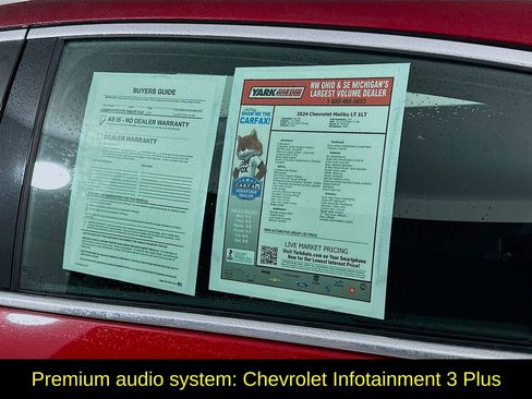 Used 2024 Chevrolet Malibu LT image 13