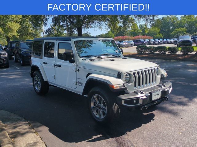 Certified 2021 Jeep Wrangler Unlimited Sahara AWD/4WD image 7