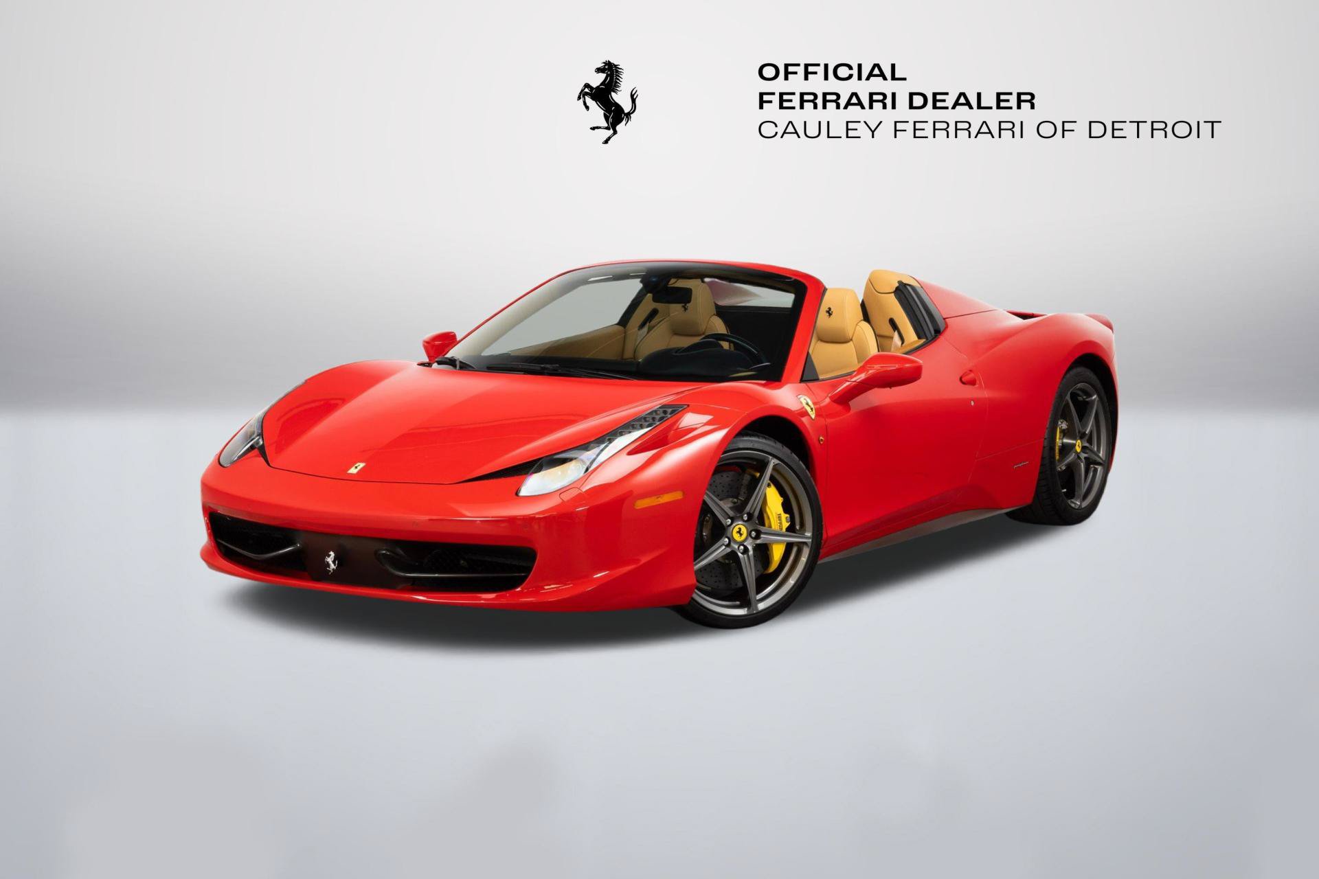 Certified 2013 Ferrari 458 Spider RWD image 1